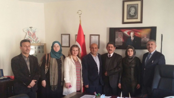 Geçici Eğitim Merkezi Öğretmenlerinden Ziyaret.