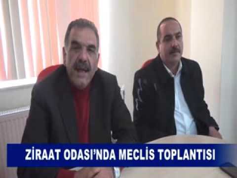 Ziraat odasi’nda meclis toplantisi son