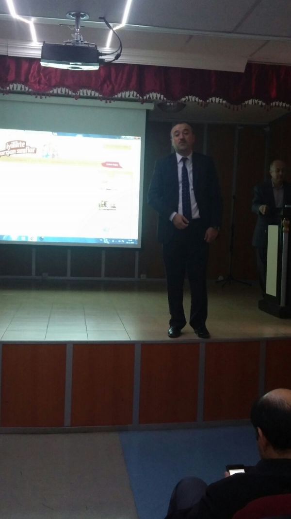 "Her sinifin bir yetim kardeşi var" Projesi bilgilendirme toplantisi yapildi.