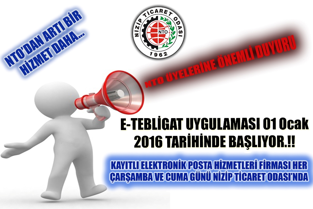 Kayıtlı Elektronik Posta Hakkında Önemli Duyuru Kayıtlı Elektronik Posta Hakkında Önemli Duyuru