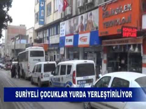 Suriyeli çocuklar yurda yerleştiriliyor