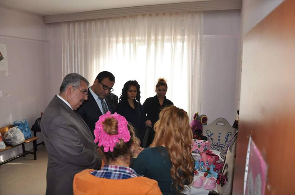 Nizip Kaymakamı Sayın Harun SARIFAKIOĞULLARI, Halk Eğitim Merkezi tarafından düzenlen