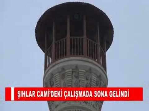 şihlar cami’deki çalişmada sona gelindi