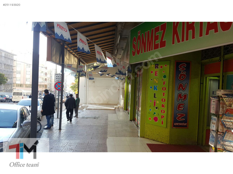 Nizipte satilik iş yeri dükkan