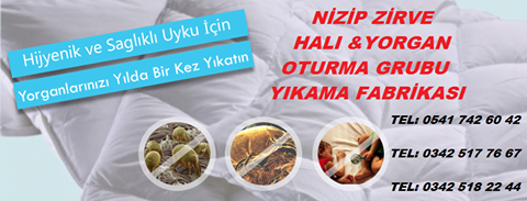 Nizip zirve hali yikama fabrikasi