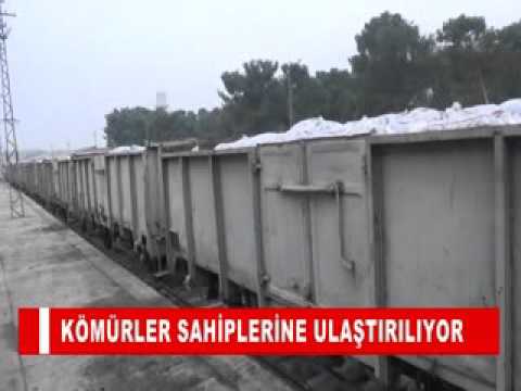 Kömürler sahiplerine ulaştiriliyor