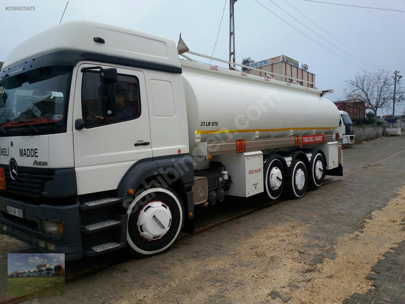 Güneş otomotivden 2003 model mercedes axor 3228 tanker