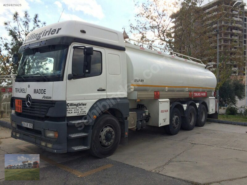 Güneş otomotivden 2003 model mercedes axor 3228 tanker