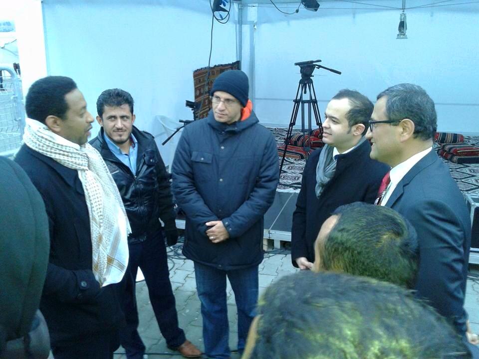 El Cezire Tv kanalı, Geçici Barınma Merkezimizden 4 gün boyunca canlı yayın yaptı.