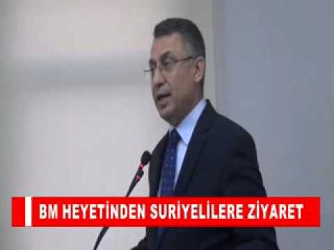 Bm heyetinden suriyelilere ziyaret