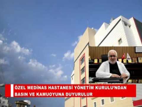 özel medinas hastanesi yönetim kurulu’ndan basin ve kamuoyuna duyurulur