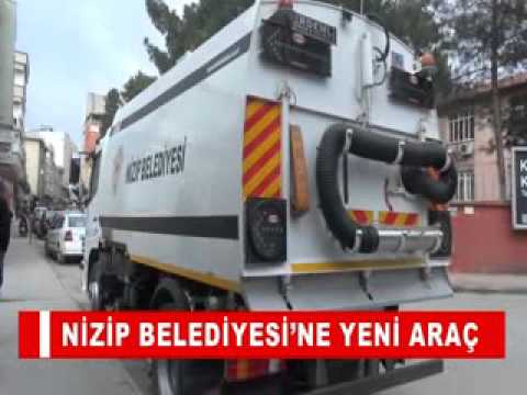 Nizip belediyesi’ne yeni araç