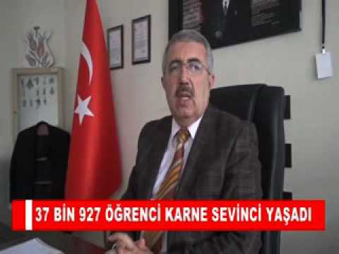 37 bin 927 öğrenci karne sevinci yaşadi