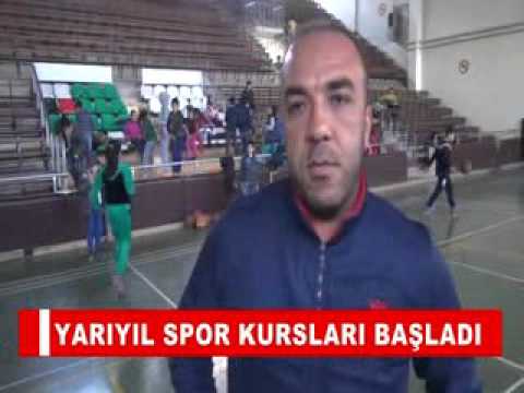Yariyil spor kurslari başladi
