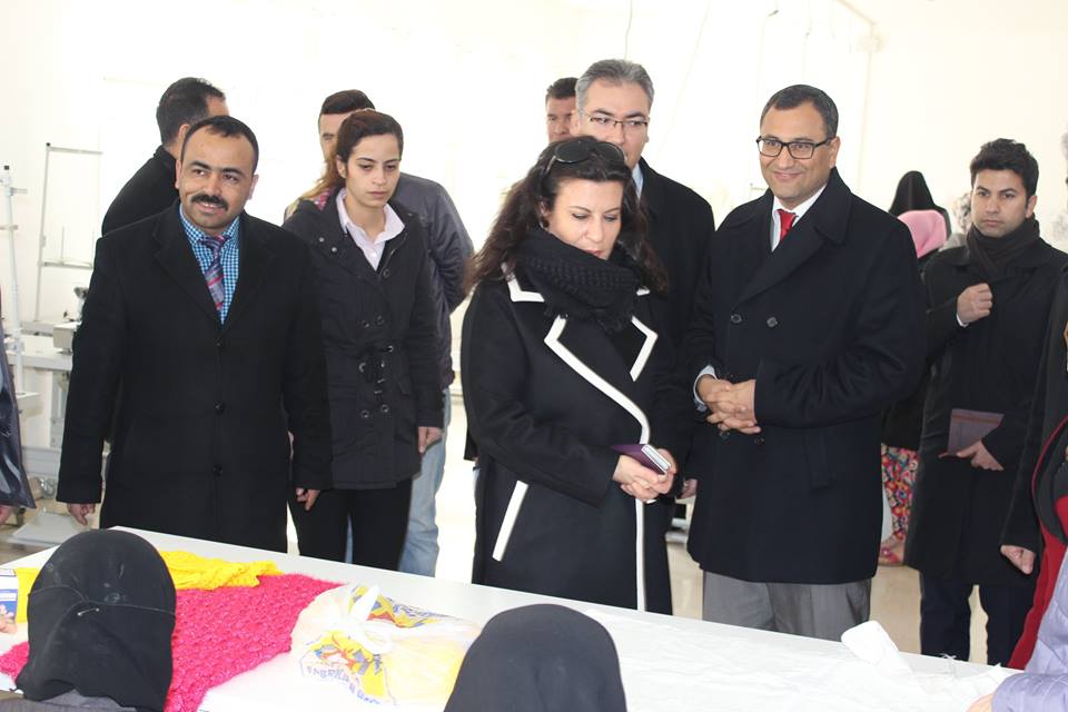 Milli Eğitim Eski Bakanı Sayın Nimet BAŞ, Geçici Barınma Merkezini ziyaret etti.
