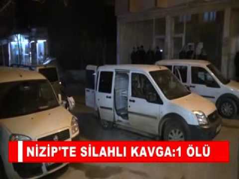 Nizip’tesilahli kavga 1 ölü