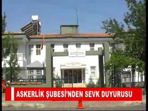 Askerlik şubesi’nden sevk duyurusu