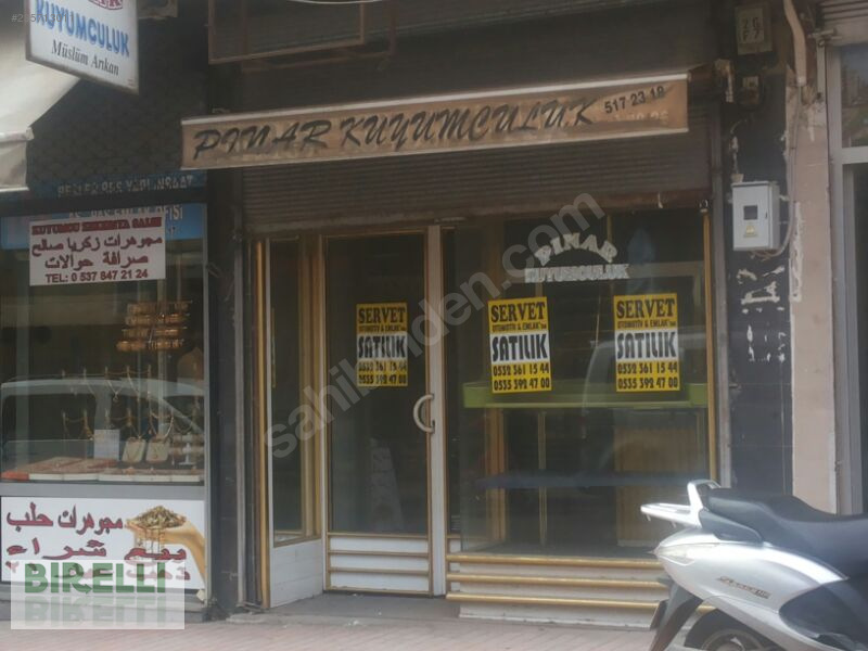 Kuyumculuk için dizayn edilmiş satilik dükkan