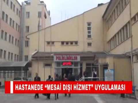 Hastanede “mesai dişi hizmet” uygulamasi