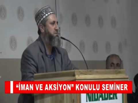 “iman ve aksiyon” konulu seminer