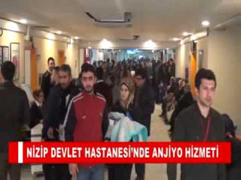 Nizip devlet hastanesi’nde anjiyo hizmeti
