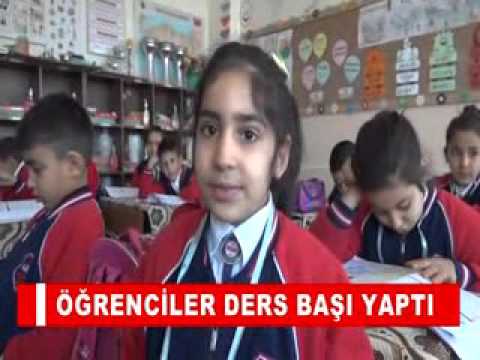 öğrenciler ders başi yapti