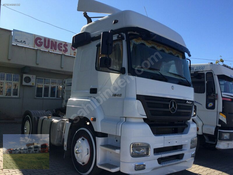 Güneş otomotivden 2008 model mercedes axor 1840 çekici