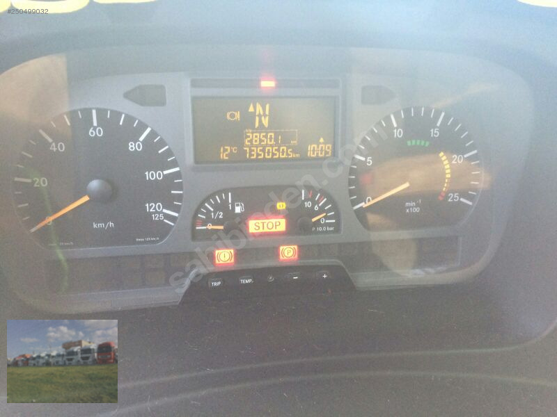 Güneş otomotivden 2008 model mercedes axor 1840 çekici