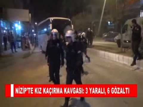 Nizip’te kiz kaçirma kavgasi 3 yarali, 6 gözalti