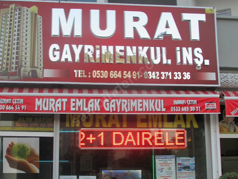 Murat Emlak tan AltınDAĞ Da 5600 mt fıstıklık 160 Ağaç .