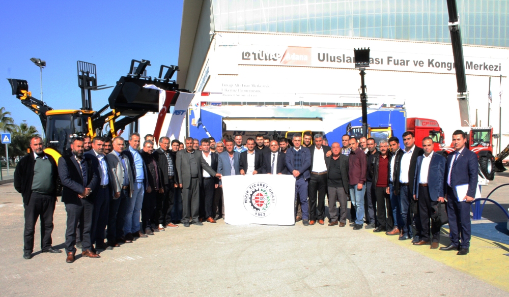 Nizip Ticaret Odası Üyeleri Adana İnşaat Fuarı'nda