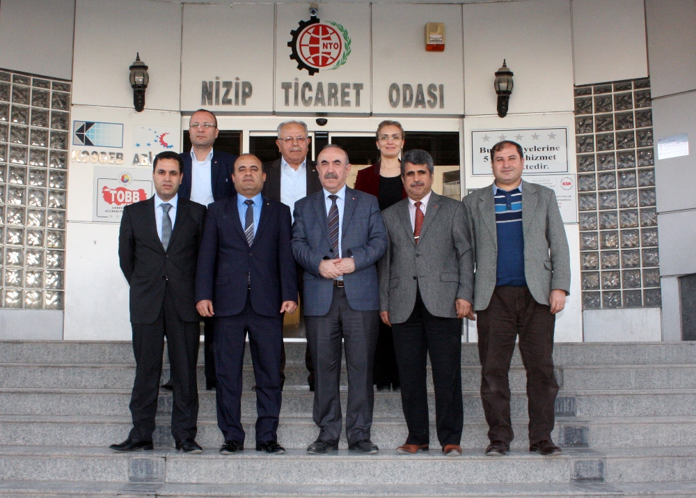 Nizip Vergi Dairesi?nden Nizip Ticaret Odası?na Ziyaret
