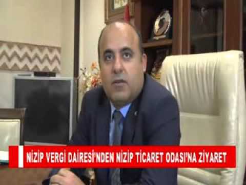 Nizip vergi dairesi’nden nizip ticaret odasi’na ziyaret