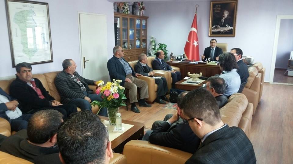 Nizip Kaymakamı Sayın Harun SARIFAKIOĞULLARI başkanlığında Nizip-Belkıs Pompaj Sulama