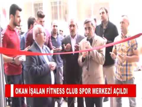 Okan işalan fitness club spor merkezi açildi