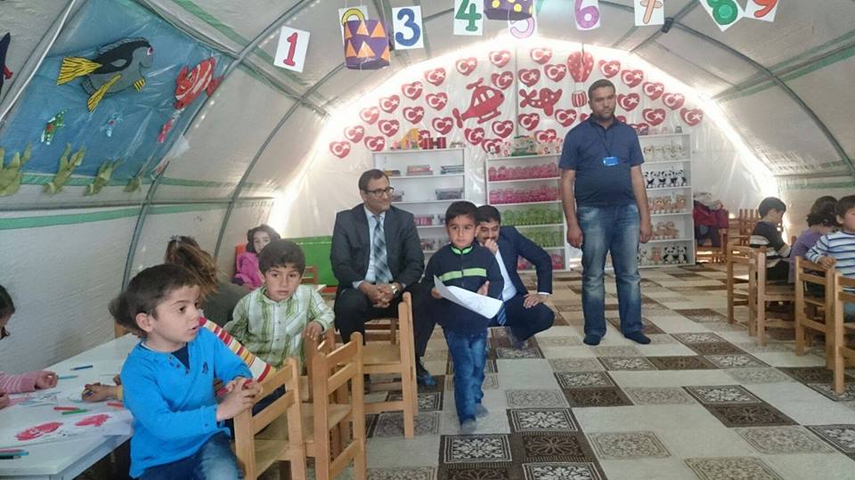 Nizip Kaymakamı Sayın Harun SARIFAKIOĞULLARI, Geçici Barınma Merkezlerinden Nizip - 1