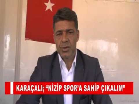 Karaçali; “nizip spor’a sahip çikalim”