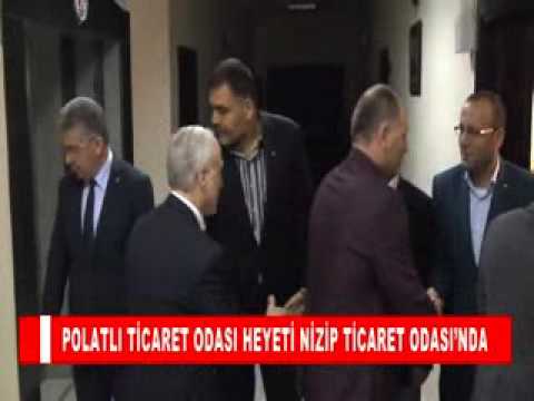 Polatli ticaret odasi heyeti nizip ticaret odasi’nda