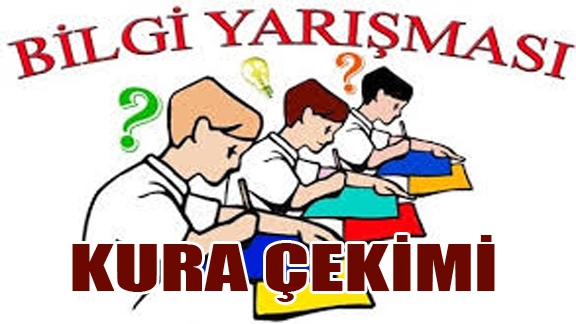 Ortaokullar Arası Bilgi Yarışması Kura Çekimi Yapıldı.