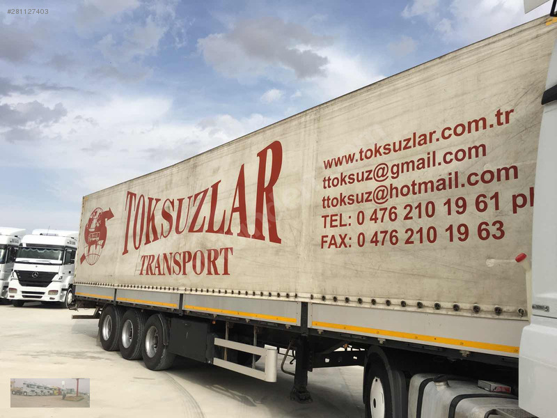 Kiliçlar tir pazarindan 2011 tirsan tenteneli dorse