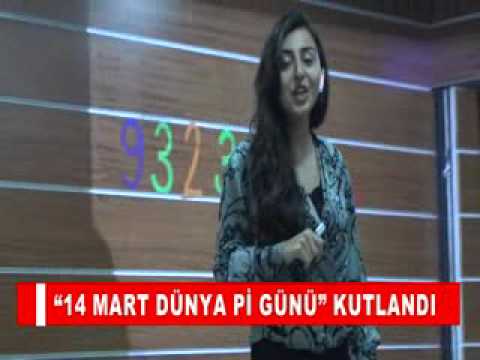 “14 mart dünya pi günü” kutlandi