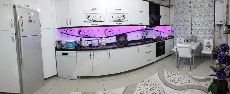 sıfır ayarında çok temiz kullanılmış 3+1 lüx daire