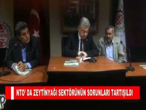 Nto’ da zeytinyaği sektörünün sorunlari tartişildi