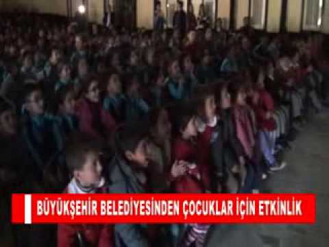 Büyükşehir belediyesinden çocuklar için etkinlik