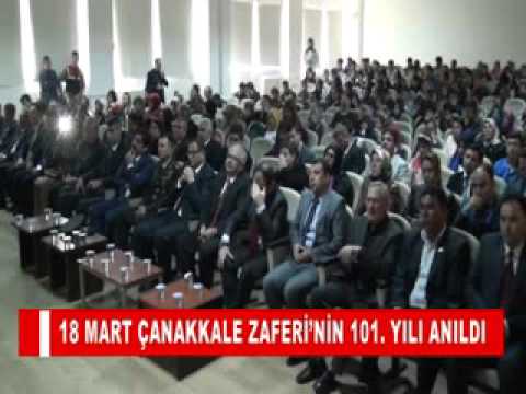 18 mart çanakkale zaferi’nin 101  yili anildi