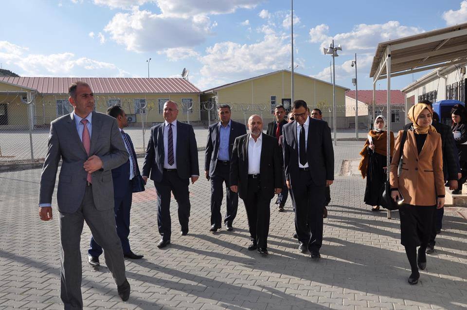 HAK-İŞ Genel Başkanı Sayın Mahmut ARSLAN, Geçici Barınma Merkezlerinden Nizip-2 Konte