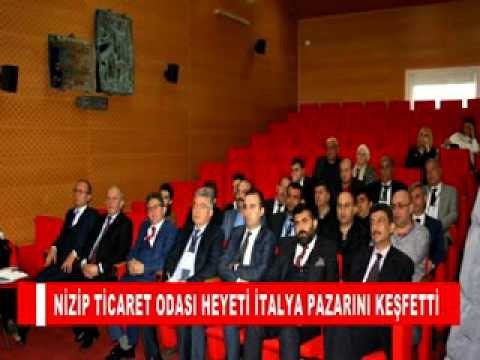 Nizip ticaret odasi heyeti italya pazarini keşfetti