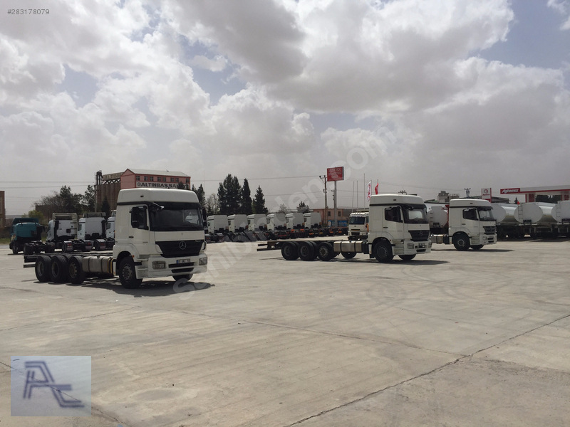 Atay oto galeriden 7 adet 2012 model mercedes axor 3229- tanker