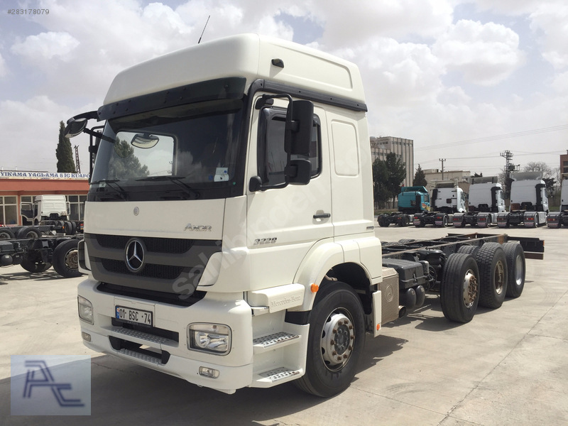 Atay oto galeriden 7 adet 2012 model mercedes axor 3229- tanker