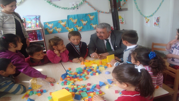 İlçe Milli Eğitim Müdürümüz Cengiz GÜNDEŞ Kale İlkokulunu Ziyaret Etti.